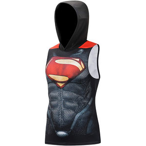 Hoodies sans manches pour hommes, respirants, vêtements de sport décontractés pour la gym, le fitness et la course à pied, doux et à séchage rapide - Product Image 1