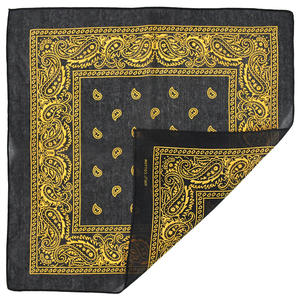 Bandana Hip-Hop Personnalisée en Coton et Polyester Respirant, Impression Numérique, Écologique, à Flux d'Air, avec Logo OEM – Vente en Gros - Product Image 6