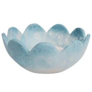 Bol de service en résine style élégant, durable, poli miroir, pour la décoration de la maison, vaisselle, bol à fruits et snacks pour fêtes, meilleur prix - Product Image 2