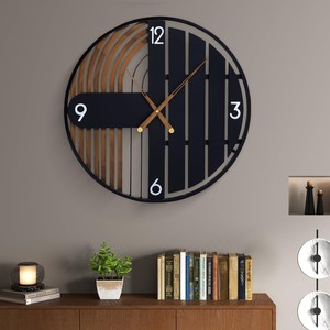 Reloj de Pared Aromático de Madera de Cedro |   Reloj de Madera Hecho a Mano al por Mayor |   Moradabad - Product Image 1