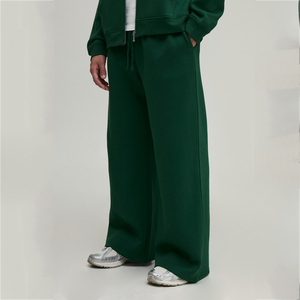 Custom <b>Men's</b> Wide Leg <b>Joggers</b> Polyester Cotton Blend Oversized Sweatpants Streetwear Casual <b>Loose</b> Fit <b>Joggers</b> For <b>Men</b> Wholesale - Product Image 1