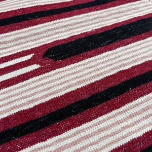 Alfombras de suelo de algodón tejidas a mano de estilo bohemio a rayas Chic étnico único para alfombras y juegos de estética de habitación colorida modelo 060 - Product Image 6