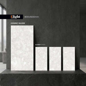Cotton White 800x1600mm Marble Porcelain Tiles - Large Format Glazed Ceramic Countertop Tiles in Burkina Faso - Product Image 2