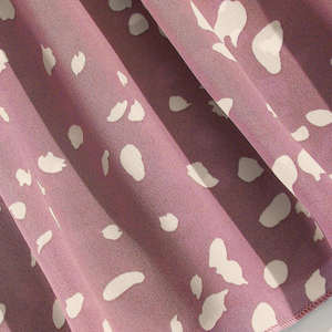 กระโปรงทรงเอไลน์ลำลอง OEM 2026 ระบายอากาศได้ดี ผ้าชีฟองพิมพ์ลายสำหรับผู้หญิง พร้อมจัดส่งฟรี (OEM/ODM) - Product Image 3