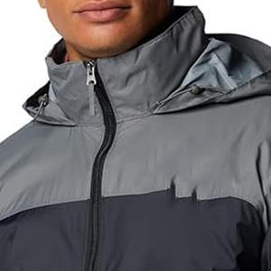 Chaqueta Impermeable con Capucha para Hombre, Chaqueta Cortavientos con Parches, Chaquetas con Logotipo Personalizado Bordado, subidas por Dress Sports - Product Image 2