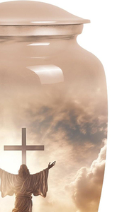 Urnas de Cremación Modernas Hechas a Mano para Adultos, Urnas Conmemorativas Decorativas de Estilo Americano para Cenizas de Hombres y Mujeres - Product Image 4