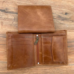 Portefeuille en cuir de vache véritable de créateur personnalisé le plus vendu de haute qualité pour hommes au meilleur prix de gros - Product Image 4