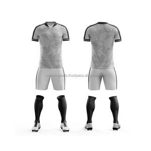 Factory Outlet Impresión digital Diseño personalizado Uniforme de fútbol Camiseta Club de fútbol Equipo Conjunto de camisetas de fútbol - Product Image 1