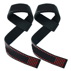 Correas de Muñeca Antideslizantes para Gimnasio con Logotipo Personalizado OEM, Equipo de Entrenamiento en Casa para Levantamiento de Pesas y Powerlifting, Correas de Levantamiento de Pesas Personalizadas - Product Image 5