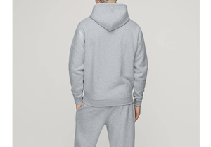 เสื้อฮู้ดผู้ชายสไตล์สปอร์ตผ้าเฟรนช์เทอร์รี่แบบกลับด้านได้ ระบายอากาศได้ดี สไตล์ฮิปฮอป สตรีทแวร์ ลายกราฟิก ทรงบ็อกซี่ - Product Image 6