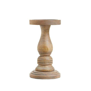 Wholesale Eco-Friendly Polished <b>Wooden</b> Figurine Modern Round and <b>Square</b> Pillar for Stylish Home Decoration - Product Image 4