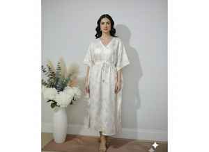 Nouvelle Robe Midi Vintage Faite à la Main pour Femme, Kaftan Long en Coton, Tenue de Nuit avec Dentelle, Meilleure Décoration, Taille Unique, Lavable - Product Image 2