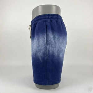 Shorts décontractés d'été pour hommes en coton mélangé doux, bleu délavé, avec cordon de serrage et taille élastique – Qualité supérieure, idéal pour la gym et la détente – Prix de gros - Product Image 3