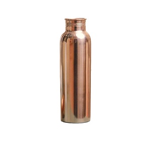 Pure <b>Copper</b> Water <b>Bottle</b> Leak Proof <b>Drink</b> Ware Water <b>Bottle</b> for Home School and Office Use Plain <b>Copper</b> <b>Bottle</b> On Sale - Product Image 3