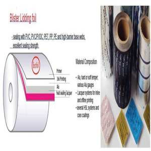 Feuille d'aluminium pharmaceutique en alliage 8011 pour emballage sous blister, avec primer laque pour encre à base de solvant UV NC, qualité alimentaire pour scellages de cuisine - Product Image 4