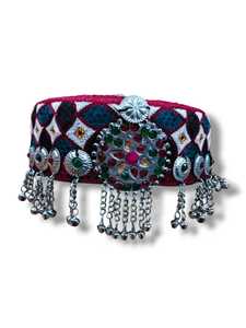 Nuevo Diseño, Gorro Étnico Vintage para Fiestas, Gorro Tribal Informal para Mujer, Gorro Afgano para Adultos, Poliéster/Algodón - Product Image 6