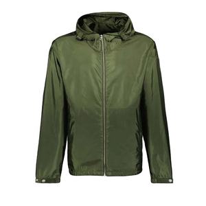 เสื้อแจ็คเก็ตกันลมกันน้ำคุณภาพสูงสำหรับผู้ชาย ทนทาน ซิปยาว สวมใส่สบาย เหมาะสำหรับกิจกรรมกลางแจ้ง มีไซส์พลัส ผลิตจากไนลอน - Product Image 5