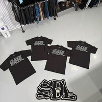 T-shirts vintage personnalisés Skysdalimittt 300 gsm 100% coton, impression DTG/DTF, vêtements Skysdalimit, t-shirts homme.