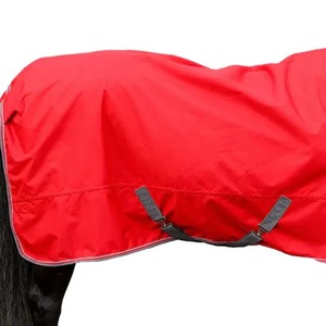 BRAND ZONE Manta de Invierno para Caballo de Forro Polar Impermeable Personalizada con 2 Correas para las Patas - Diseño de Cuello Estándar - Product Image 6