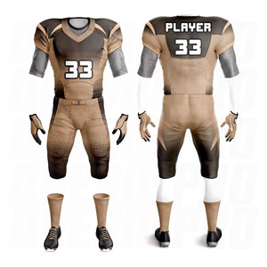 Premium Breathable Easy Wear American Football Jersey Uniform Team Wear Sublimation Custom American Football Uniform <b>Plus</b> <b>Size</b> - Product Image 1