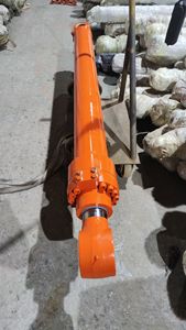 Construction Engineering <b>Machinery</b> Wholesale Heavy Duty Steel Hydraulic Piston Cylinder Crane Components Large Bore Lifting Ram - Product Image 2