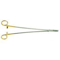 Porte-aiguille en acier inoxydable, instrument chirurgical, poignée ergonomique, maintien sécurisé de l'aiguille, équipement médical durable