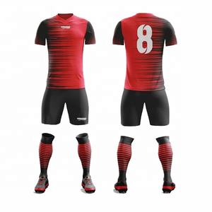 Uniformes de Fútbol Sublimados Personalizados al por Mayor, Conjunto de Camiseta para Hombre y Jóvenes, Ropa de Club, SFS-SU-003 - Product Image 5