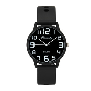 Relojes de Pulsera de Silicona de Moda 1196 para Mujer, Elegantes Relojes de Pulsera Blancos para Dama, de Lujo - Product Image 4