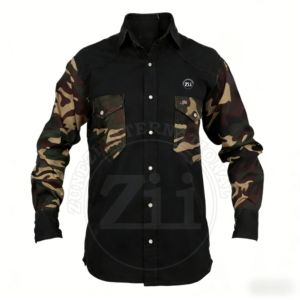 Men Industrial Breathable Flame Resistant Work Wear FR <b>Welding</b> Work <b>Shirt</b> Cotton NFPA 2112 Custom Logo CAT 2 Flame Resistant - Product Image 4