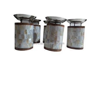 Brûleur d'encens moderne en résine et nacre Porte-encens de luxe Idéal pour la décoration de la maison, les célébrations du Ramadan et l'Aïd - Product Image 1