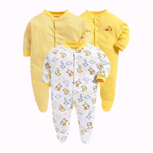 Mono de bebé premium al por mayor, ropa para recién nacidos, fabricante de marca privada, pelele de bambú y algodón para bebé - Product Image 5