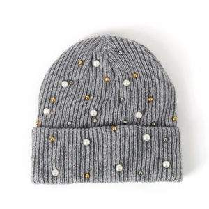 หมวกบีนนี่ชายหาดฤดูหนาวขายส่ง คุณภาพสูง ออกแบบและโลโก้ตามสั่ง ระบายอากาศได้ดี กันน้ำ ยูนิเซ็กซ์ สไตล์ใหม่ ผ้าฟลีซ - Product Image 3