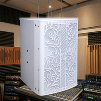 Haut-parleur LS3 Carving 12 pouces à coque en bois, source sonore rectangulaire, pleine gamme 48Hz-20kHz, sensibilité mono, 8 ohms, sortie 500W, garantie 3 ans