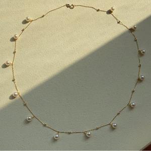 Perlas Sueltas de Agua Dulce Natural de Zhuji de 7-8 mm, sin Núcleo, para Collar, Pulsera, Producto Semiterminado para DIY - Product Image 1