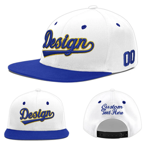 Custom Embroidered Snapback <b>Cap</b> 6-Panel Adjustable Unisex Street Style Baseball <b>Hat</b> Yellow Black Front Letter Design - Product Image 4