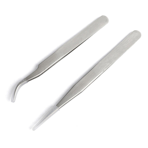 Pince à cils rose, pince pour extensions de cils, pince à cils, accessoires de beauté par Bravo Impex - Product Image 1