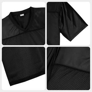 เสื้อกีฬาทีมเนื้อผ้าโพลีเอสเตอร์ระบายอากาศได้ดี พร้อมการพิมพ์แบบรีดร้อน - Product Image 4