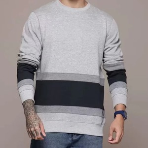 เสื้อสเวตเชิ้ตผู้ชายสไตล์ล่าสุด พร้อมโลโก้สั่งทำพิเศษ สีพื้น ผ้าฝ้าย 100% ดีไซน์สวยที่สุด - Product Image 4