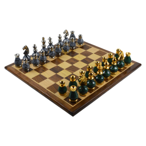 Juegos de Ajedrez con Material Sólido y Diseño Moderno, Juego Decorativo de Entretenimiento - Product Image 4