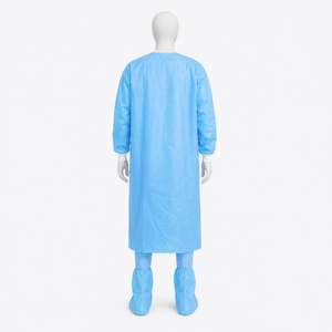 Overol ligero de tela no tejida que ofrece una cómoda sujeción, cobertura completa del cuerpo y un diseño práctico para limpieza y manipulación. - Product Image 5