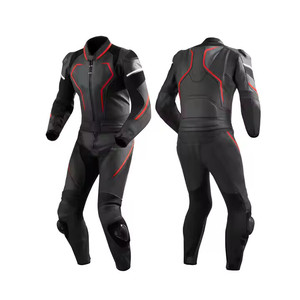 Combinaisons de moto en cuir de qualité supérieure, prix de gros abordable, fabricant professionnel, vêtements de moto à la mode. - Product Image 6