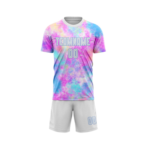 ชุดฟุตบอลแบบระบายอากาศรุ่นใหม่ล่าสุด ดีไซน์ OEM จากโรงงานโดยตรง ชุดทีมฟุตบอล - Product Image 2