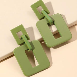 Boucles d'oreilles en résine, élégantes et tendance, pour les fêtes, le quotidien, les mariages, de haute qualité, AL MALIK CRAFT - Product Image 1