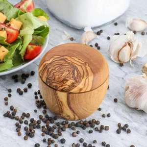 Exportateur en gros – Ensemble de sucriers et salières en bois de manguier naturel de luxe, écologique, durable, fait main, taille personnalisable - Product Image 2