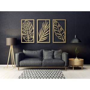 Letreros de Pared de Madera MDF Cortados con Láser de RR ENTERPRISES, Decoración Elegante para Sala de Estar - Product Image 3