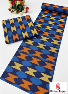 Tissu en coton imprimé africain et pagne Ankara en gros du Ghana pour vêtements de filles et textiles batik - Product Image 4