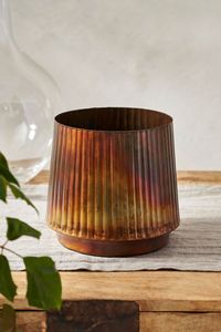 Maceta de metal ligera de gran calidad a precio razonable para balcón, terraza, interior y exterior, maceta decorativa para plantas. - Product Image 2