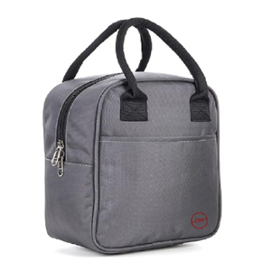 Sac isotherme portable pour aliments, organiseur de repas avec deux poches pour le bureau, l'école, les pique-niques et les voyages en plein air - Product Image 1
