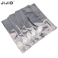 Sac aseptique JIJID 5L, sac BIB pour sirop, distributeur à pompe, sac en aluminium pour sirop d'érable, soda, boisson, café, emballage