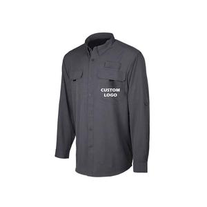 Camisa de Golf Polo Fisher para Hombre, Manga Larga, Resistente al Viento, Impermeable, Ligera, con Protección Solar, Poliéster y Spandex, UPF 50 UV, para Pesca - Product Image 3